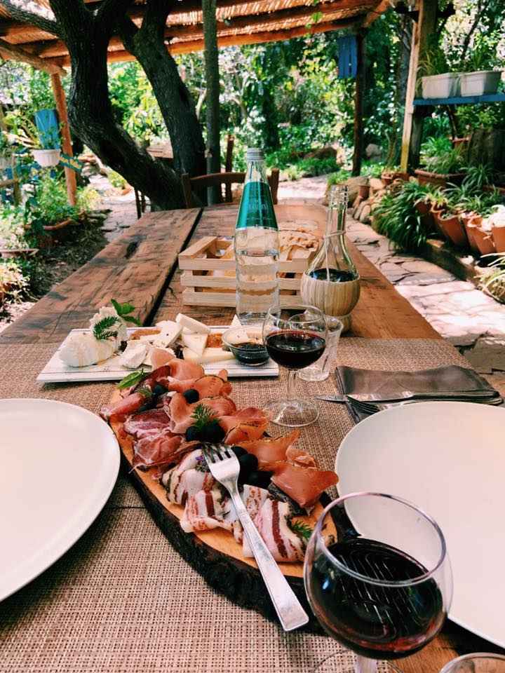 Il Ristorante Giardino Su Meriacru Ristorante su Meriacru Berchida